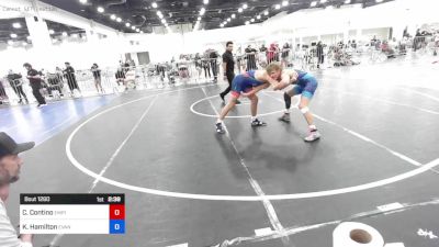 144 lbs Final - Carlo Contino, Empire-CA vs Kolby Hamilton, Evanston Elite Wrestling