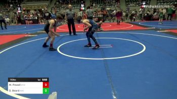 110 lbs Semifinal - Mack Powell, Bristow Wrestling Club vs Dresden Beard, Andover Wrestling Club