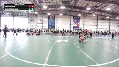 132 lbs Round Of 128 - Ayden Surratt, SC vs Owen Campbell, PA