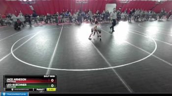 66-72 lbs Round 2 - Leo Buechner, Wisconsin vs Jace Arneson, Wisconsin