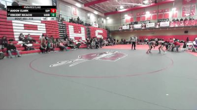 113 lbs Cons. Round 4 - Vincent Nicacio, Kamiakin vs Audon Clark, Toppenish