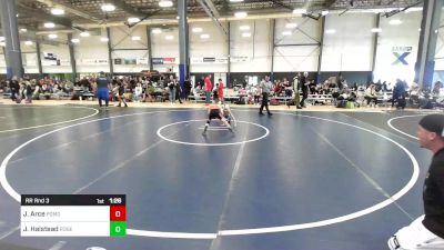 57 lbs Rr Rnd 3 - Jaxson Arce, Pomona Elite vs Jayden Halstead, Roseburg Mat Club