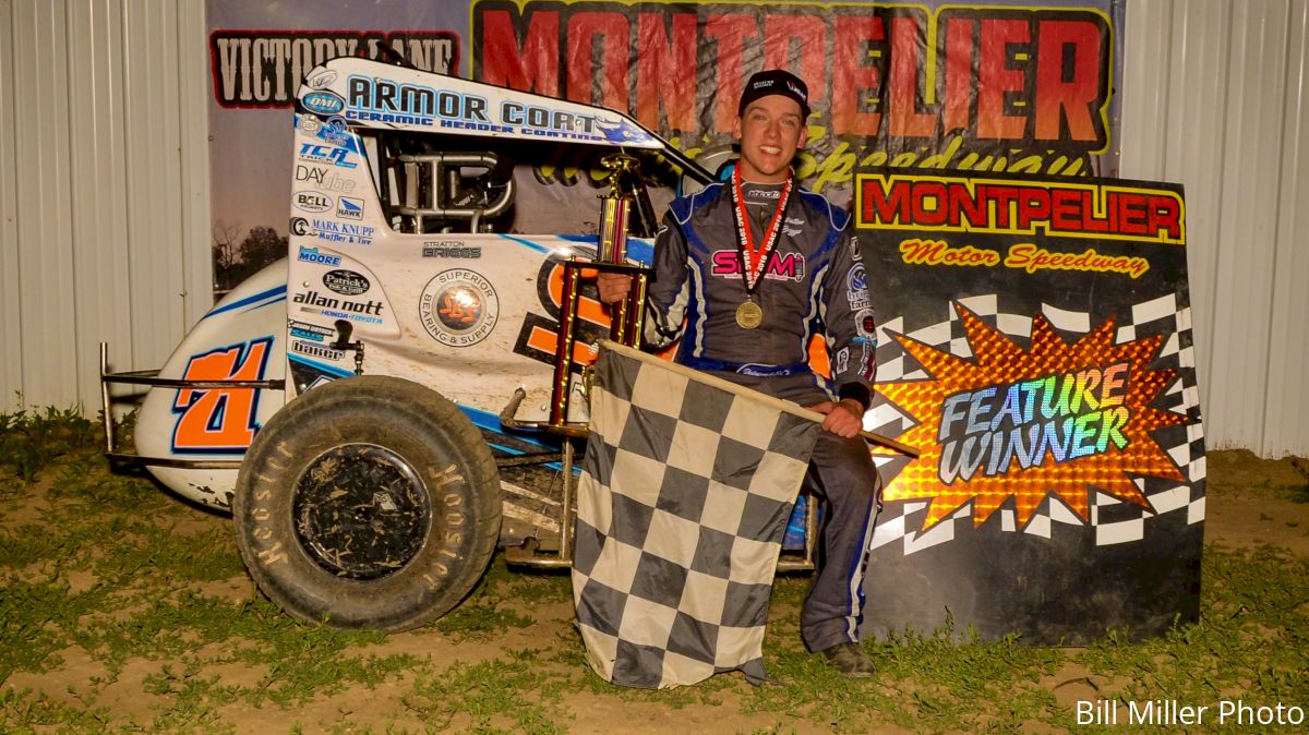 Briggs Leads Last 7 to Win at Montpelier
