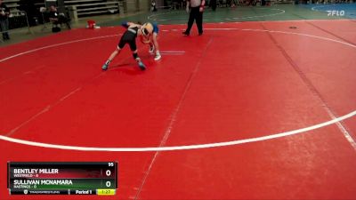 95 lbs Finals (8 Team) - Sullivan McNamara, Hastings vs Bentley Miller, Westfield