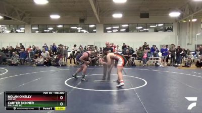 193 lbs Cons. Round 1 - Carter Skinner, Gull Lake WC vs Nolan O`Kelly, Clio WC