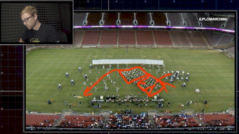 Blue Devils' "Ghostlight" Block Rotations Are Impressive