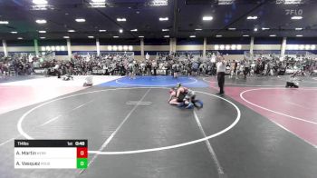 114 lbs Consi Of 4 - Austin Martin, Nebraska Boyz vs Adam Vasquez, Rough House