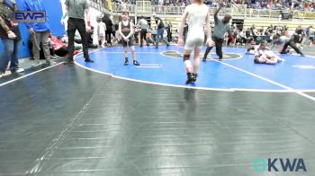 55 lbs Semifinal - Xander Davis, Keystone Kids Wrestling Club vs Indy Depperschmidt, Cowboy Wrestling Club