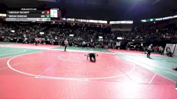 61 lbs Semifinal - Lincoln Tackett, KEY1 vs Micah Duncan, WSW1