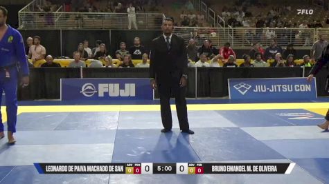 Bruno Emanoel M. De Oliveira vs Leonardo De Paiva Machado De San 2025 Pan Jiu Jitsu IBJJF Championship