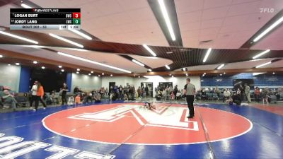 53 lbs Champ. Round 1 - Logan Burt, Buzzsaw Wrestling Club vs Jordy Lang, Lakeland Wrestling Club