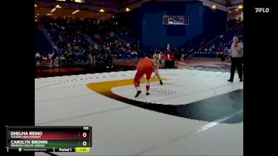 155 lbs Champ. Round 1 - Dhelma Reino, Tucson High Magnot vs Carolyn Brown, Freedom (South Riding)