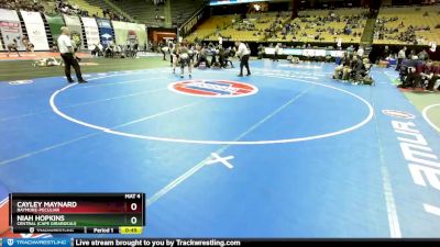 170 Class 2 lbs Cons. Round 2 - Cayley Maynard, Raymore-Peculiar vs Niah Hopkins, Central (Cape Girardeau)