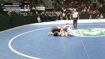 Girls 155 lbs Cons. Round 3 - Anastacia Cisneros, Las Cruces vs Ioanna Ueanimatang, Farmington