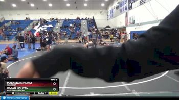 116 lbs 3rd Place Match - Mackenzie Muniz, Hillcrest vs Vivian Nguyen, Westminster Lions