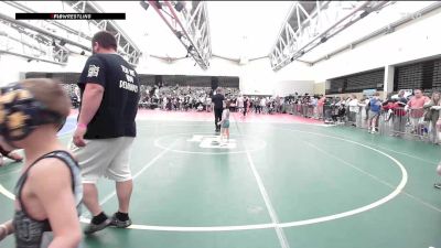 51-T lbs 2nd Place - Scott Rowlands, Northern Delaware Wrestling Academy vs Gabriel Goldsberry, Iron Horse