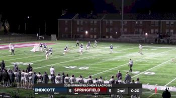 Replay: Endicott College vs Springfield | Mar 7 @ 7 PM