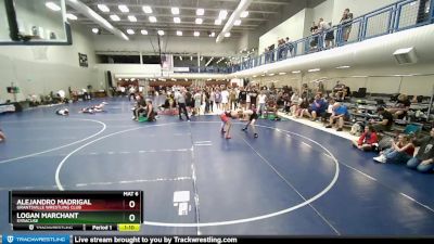 126 lbs Cons. Round 2 - Alejandro Madrigal, Grantsville Wrestling Club vs Logan Marchant, SYRACUSE