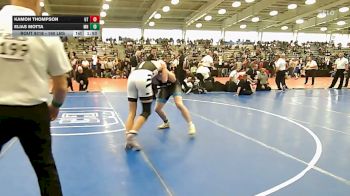 160 lbs Semifinal - Kamon Thompson, UT vs Elias Motta, MN