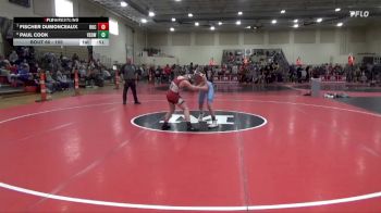 105 lbs Cons. Round 3 - Paul Cook, Victory School Of Wrestling vs Fischer Dumonceaux, ROCORI