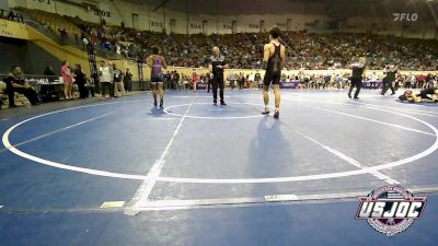 155 lbs Round Of 32 - Becket Jackson, Team Tulsa Wrestling Club vs Jakobi Mcgee, Coweta Tiger Wrestling