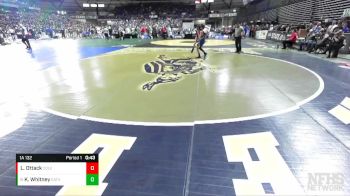 1A 132 lbs Cons. Round 3 - Kasey Whitney, Eatonville vs Logan Ottack, Colville