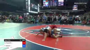 160 lbs Consi Of 64 #2 - Angelo Esposito, California vs Tanner Willett, Tennessee