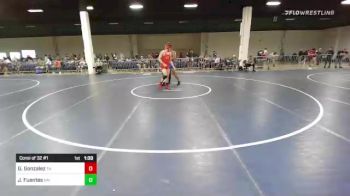 182 lbs Consi Of 32 #1 - Gervacio Gonzalez, TN vs Jacob Fuentes, NM