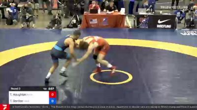 97 kg Prelims - Tyrie Houghton, Wolfpack Wrestling Club vs Tyrell Gordon, Panther Wrestling Club RTC