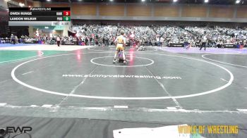 80 lbs Semifinal - Owen Runge, Hawkeye Wrestling Academy vs Landon Wilbur, Predator Wrestling