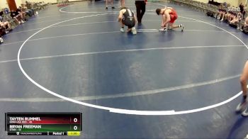 175 lbs Round 5 (6 Team) - Tayten Rummel, Iowa USA Red vs Bryan Freeman, Utah