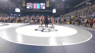 130 lbs Champ. Rd Of 64 - Isabella Miller, IA vs Keira Liesch, LA