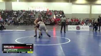 285 lbs Semis & 3rd Wb (16 Team) - Robby Bates, North Central vs Ben Kawczynski, Wisconsin-La Crosse