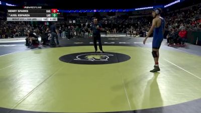 144 lbs Round Of 32 - Henry Sparks, Oakland (OS) vs Axel Esparza, Lakeside (SS)