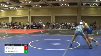 Match - Jimmy Wayman, Mohave Greens vs Jose Granados, Spartan Wrestling Academy