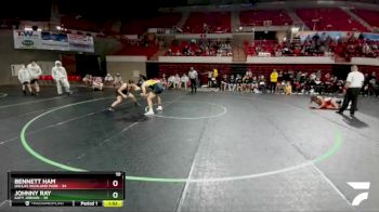 165 lbs Semis (4 Team) - Johnny Ray, Katy Jordan vs Bennett Ham, Dallas Highland Park