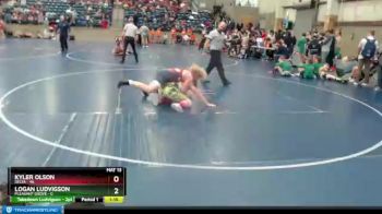 150 lbs Champ Round 1 (16 Team) - Kyler Olson, Delta vs Logan Ludvigson, Pleasant Grove