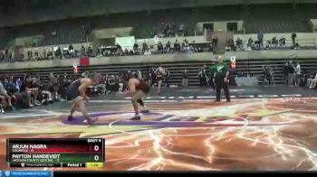 160 lbs Round 2 (4 Team) - Payton Handevidt, Jackson County Central vs Arjun Nagra, Vacaville
