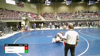 200 lbs Cons. Semi - Jace Robison, Richfield vs Lewis Hawkes, Wasatch Wrestling Club