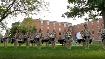 In The Lot: Madison Scouts Battery Warm Up @ DCI Menomonie