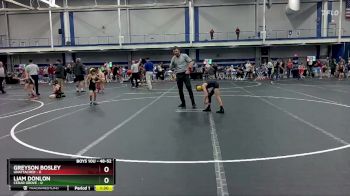 48-52 lbs Quarterfinal - Liam Donlon, Cedar Grove vs Greyson Bosley, Unattached
