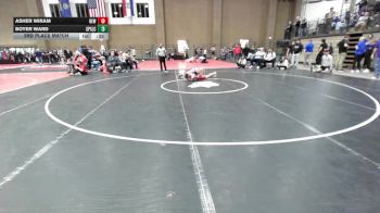 144F 3rd Place Match - Boyer Ward, St. Pius X (Kansas City) vs Asher Wiram, Hewitt-Trussville