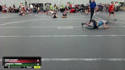 56 lbs Placement (4 Team) - Zayd Schadt, Team Germantown vs Lorenzo Toribio, GPS