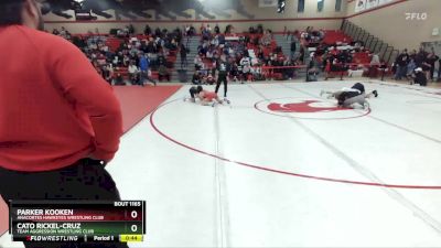 96 lbs Semifinal - Parker Kooken, Anacortes Hawkeyes Wrestling Club vs Cato Rickel-Cruz, Team Aggression Wrestling Club