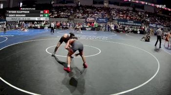 D 3 144 lbs Quarterfinal - Genti Brahimi, Episcopal vs Ryder Kauffman, John Curtis Christian