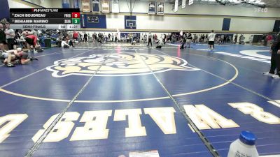 113 lbs Semifinal - Zach Boudreau, Frog Empire vs Benjamin Marino, Savage Wrestling Academy