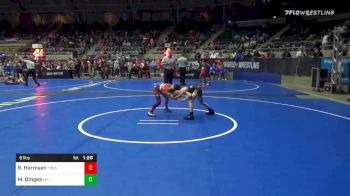 61 lbs Quarterfinal - Rielen Hermsen, Toss Em Up vs Max Dinges, M2