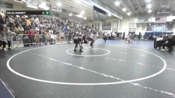 144 lbs Cons. Round 5 - Kal-el Burnett, Trabuco Hills vs Joseph Enriquez, El Toro