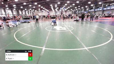 170 lbs Round Of 32 - Brock Sullivan, NC vs Aiden Ryan, VA