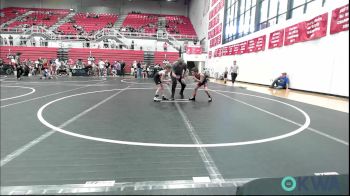 49 lbs Quarterfinal - Jace Wright, Tuttle Wrestling Club vs Harrison White, Murray County Takedown Club